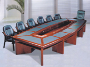 实木会议台 Solid Wood Conference Table